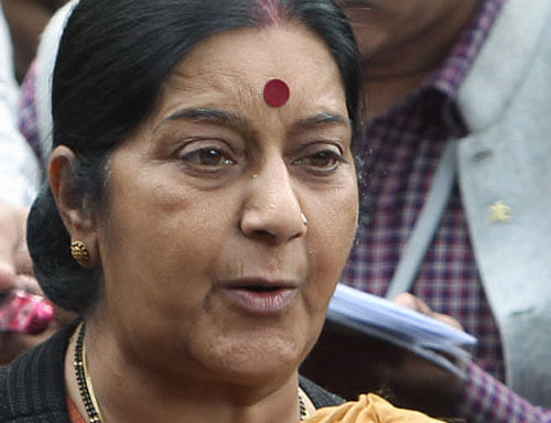 External Affairs Minister Sushma Swaraj pti file photo