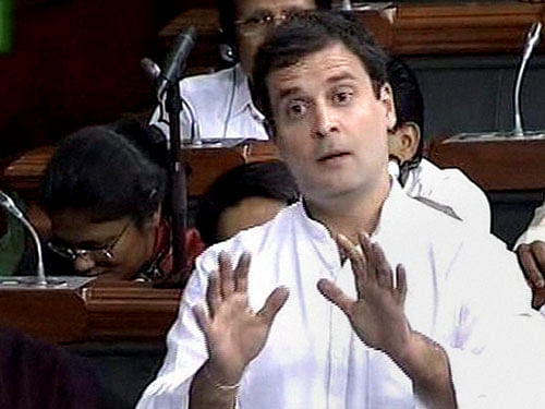 Congress vice-president Rahul Gandhi pti file photo