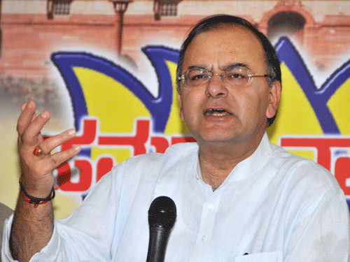 Information and Broadcasting Minister Arun Jaitley dh file photo