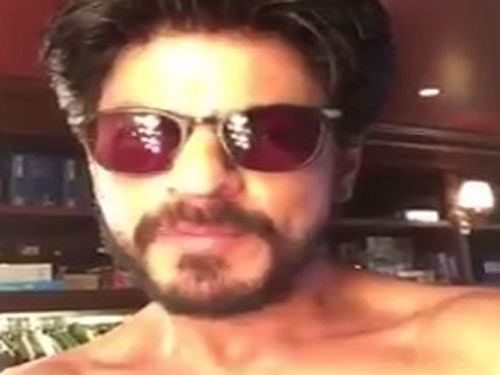 Shah Rukh Khan. Image Courtesy Twitter.