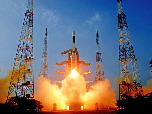 ISRO rocket. AP file photo
