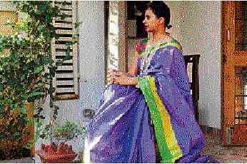 A sari from 'House of Taamara'