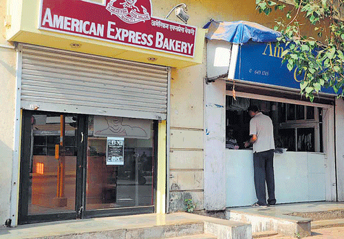 (The American Express Bakery where accident took place