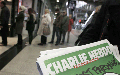 French satirical weekly Charlie Hebdo. AP File photo.