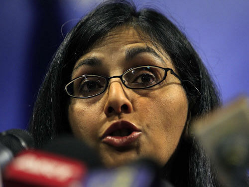 'That capability in India today is quite sophisticated, quite advanced. That capability was on display in Nepal as part of India's response to the earthquake,' Assistant Secretary of State for South and Central Asia Nisha Desai Biswal told lawmakers during a Congressional hearing on Nepal. Reuters file photo