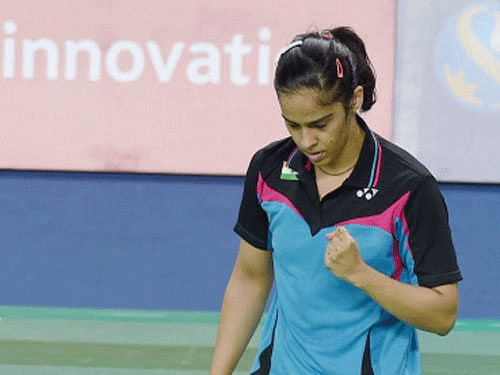 Saina, who secured the numero uno spot for the first time early last month, slipped from the coveted position subsequently. PTI file photo