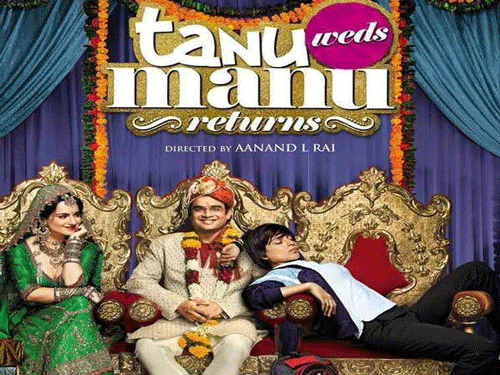 Tanu Weds Manu. Movie Posterl.