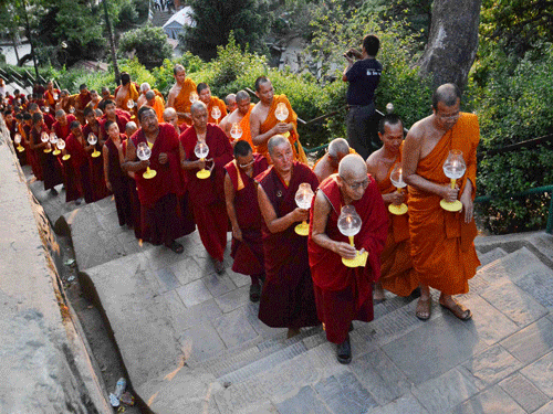 Budhist Monks. PTI File Photo.