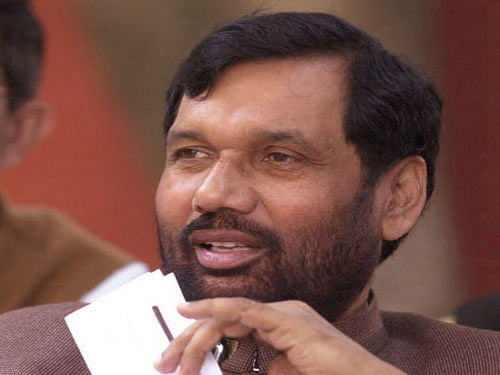 Minister of Consumer Affairs, Food and Public Distribution Ram Vilas Paswan. PTI File photo