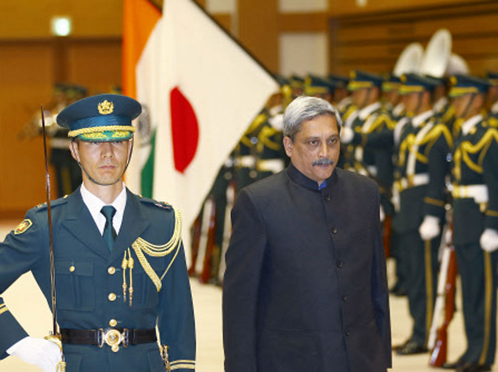 Defence Minister Manohar Parrikar. AP file photo