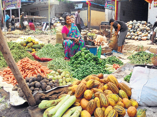 costly The unexpected rains have led to an increase in the price of vegetables.