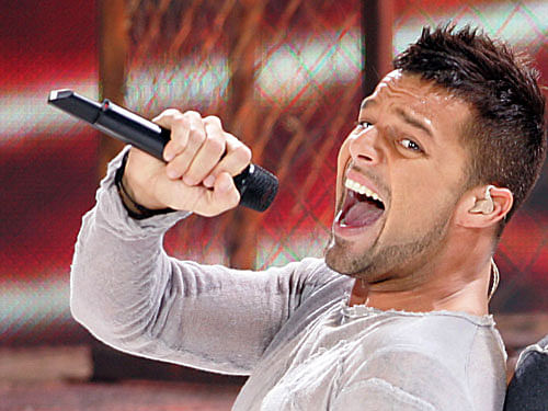 Ricky Martin. AP file photo