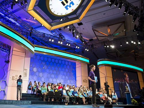 Spelling Bee.  Reuters File Photo.