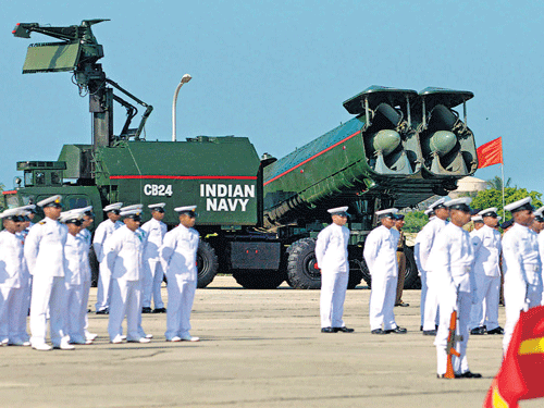 The conference, which was chaired by the Indian Navy chief, Admiral R.K Dhowan, discussed myriad issues, including enhancing the operational readiness of the commands, infrastructure development, managing human resources, coastal security, cyber security and foreign cooperation initiatives, amongst others. PTI file photo