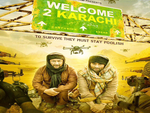 Welcom to Karachi. Movie Poster.