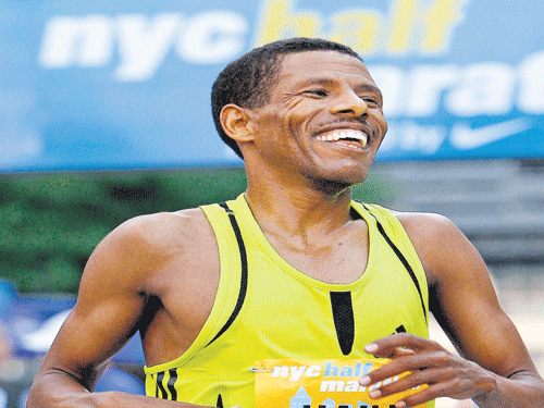 king forever Ethiopia's Haile Gebrselassie combined his wonderful set of  personal characers to emerge a champion non-pareil on track. reuters