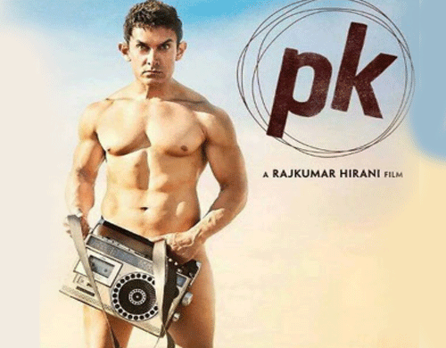 Indian comedy "PK". Dh File Photo.