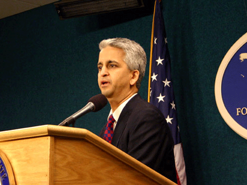 Indian American and President of the US Soccer Federation Sunil Gulati. Image courtesy: Wikipaedia
