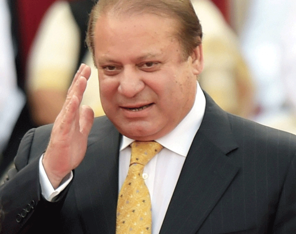 Pakistan Prime Minister Nawaz Sharif. PTI File Photo.