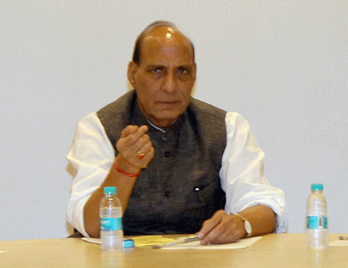 At a high-level meeting, chaired by Home Minister Rajnath Singh and attended by Defence Minister Manohar Parrikar and others, took stock of the situation arising out of the ambush. PTI (file)
