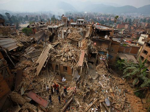 Nepal Earthquake. AP file photo for representation