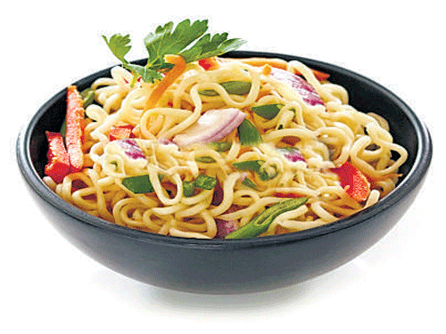 Several brands of noodles on radar