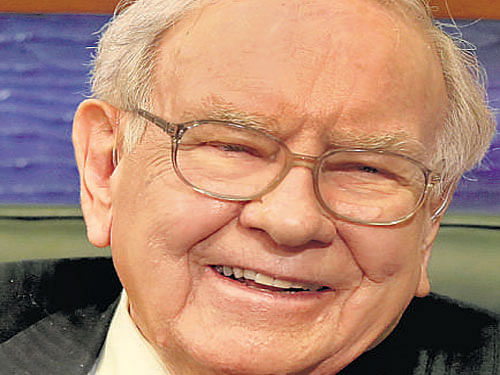 Warren Buffett. AP Photo.