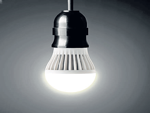 advantage LEDs use less power than fluorescents and last longer.