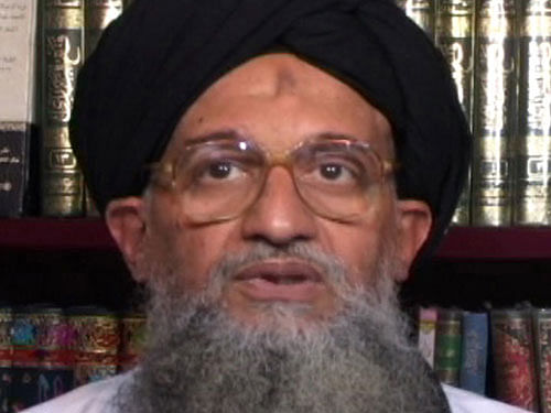 Al-Qaeda's reclusive chief Ayman al-Zawahiri. AP File Photo.