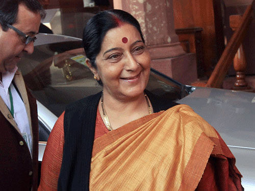 Sushma Swaraj, PTI file photo