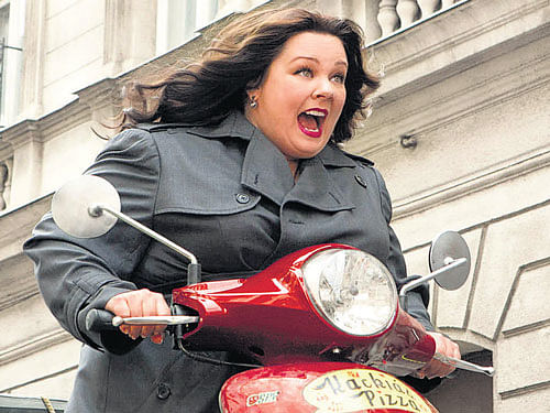 Melissa McCarthy in the movie.