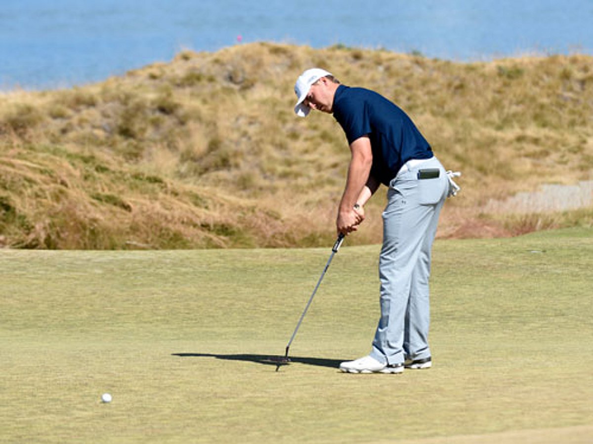 Spieth Principle Spieth on course for rare double