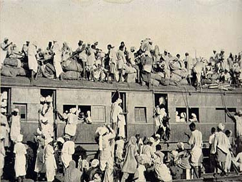 Partition in 1947. DH file photo