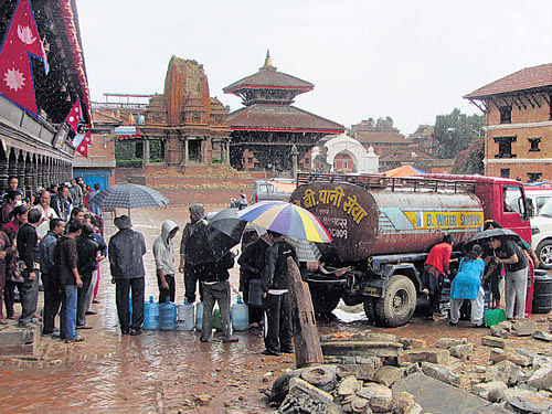 Nepal earthquake, dh file photo