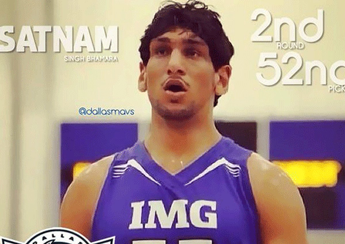 Satnam Singh becomes the first Indian to be picked in NBA