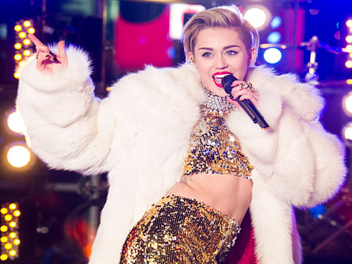 Singer Miley Cyrus. AP File Photo.