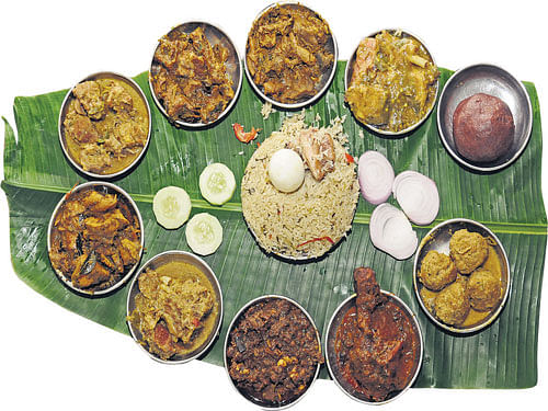 VARIED | An assortment of  dishes. DH Photos by SK Dinesh