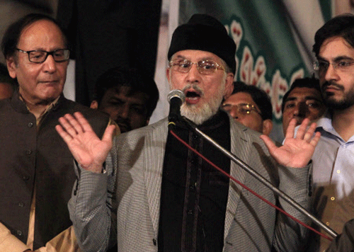 Tahir-ul-Qadri. Reuters file photo