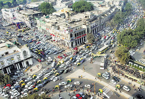 City Traffic. PTI File Photo.