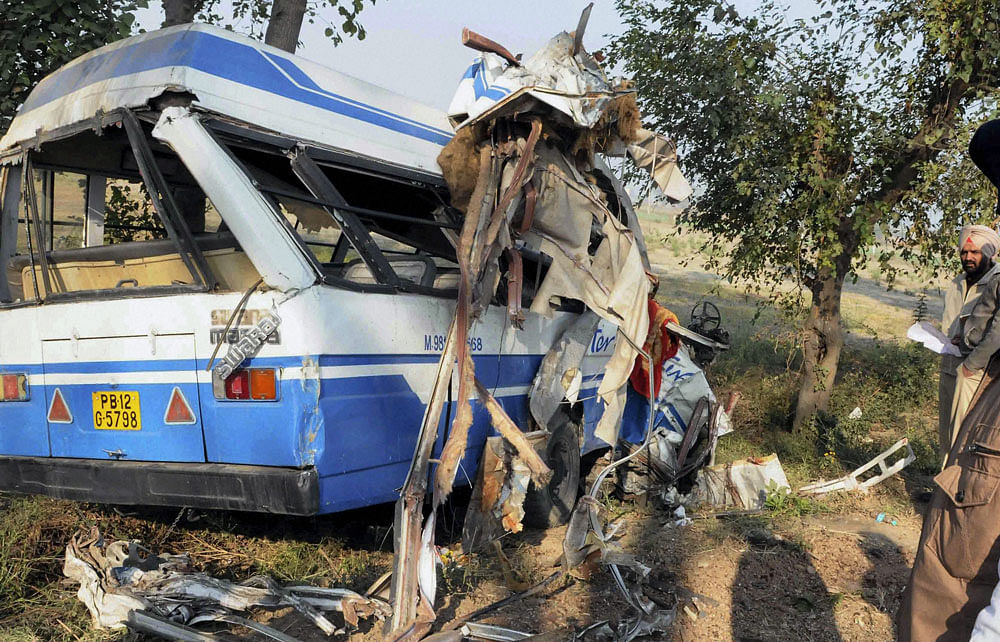 Bus Accident. PTI File Photo for representation purpose only.