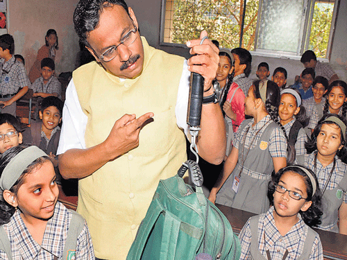 School bag. PTI File Photo.