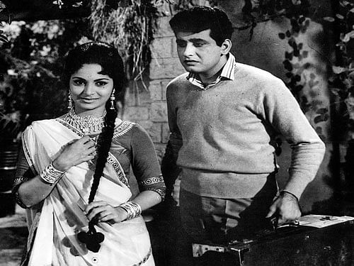 Good old days Manoj Kumar with Waheeda Rahman in 'Patthar Ke Sanam'.