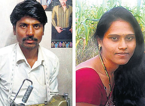 Basavaraj and Kasturi who were found murdered at their residence in Hesaraghatta. DH PHOTOS