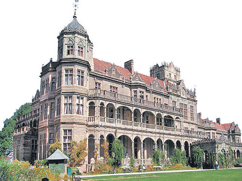 heritage holder Viceregal Lodge, now known as the Indian Institute of Advanced Study, in Shimla, Himachal Pradesh.