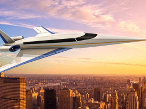 supersonic luxury plane. Courtesy: Spike Aerospace