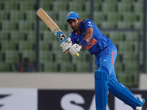 Robin Uthappa was the top-scorer in India's T20I win over Zimbabwe , AP file photo