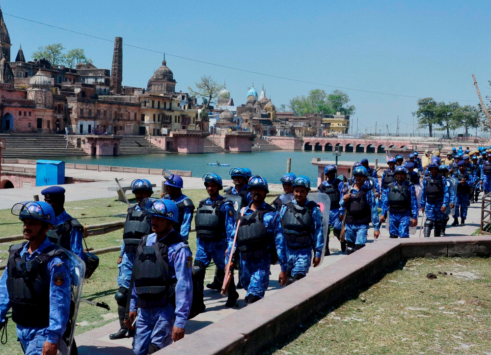 Ayodhya dispute. PTI file photo