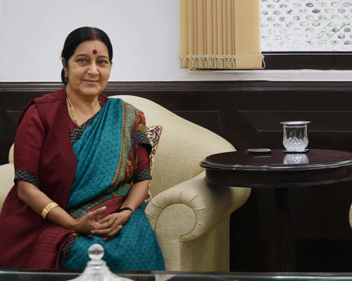 Sushma Swaraj. PTI File Photo.