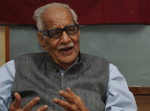 Kuldip Nayyar. DH file photo