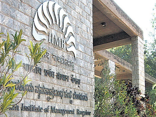 The Indian Institute of Management Bangalore. DH file photo